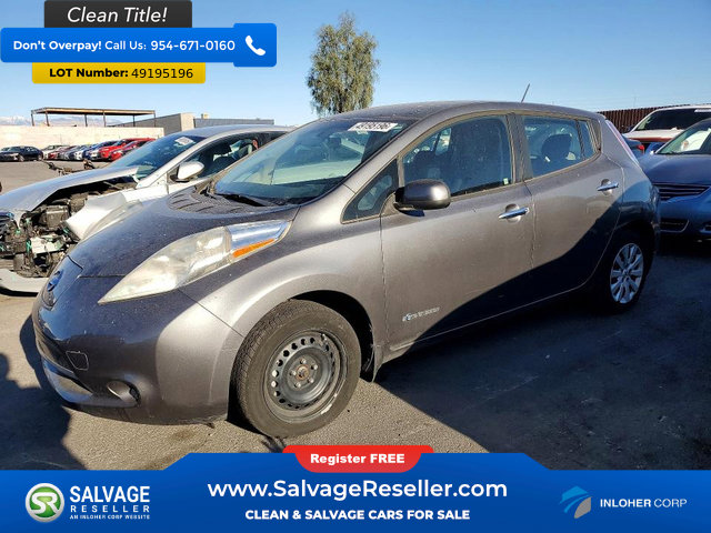 Used 2016 Nissan Leaf S FWD image 1