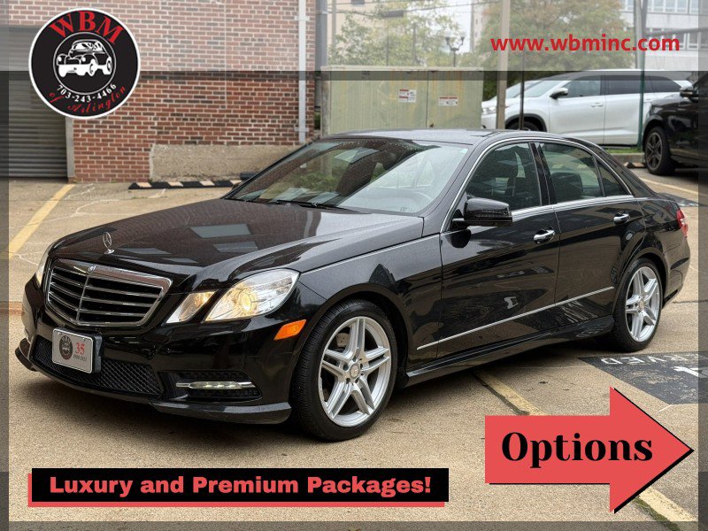 Used 2013 Mercedes-Benz E 350 4MATIC Sedan