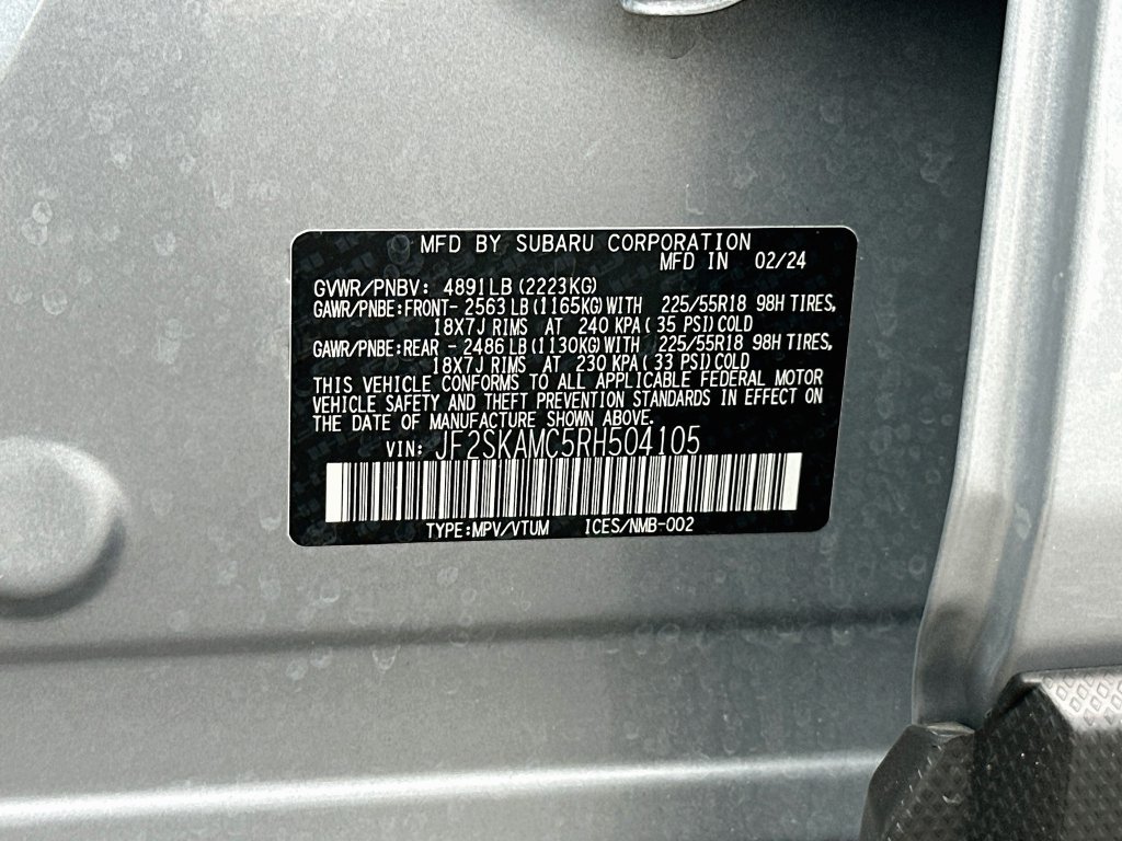 Certified 2024 Subaru Forester Touring AWD/4WD image 33