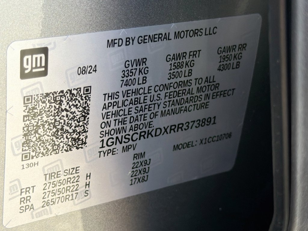 Used 2024 Chevrolet Tahoe RST w/ Luxury Package RWD image 39