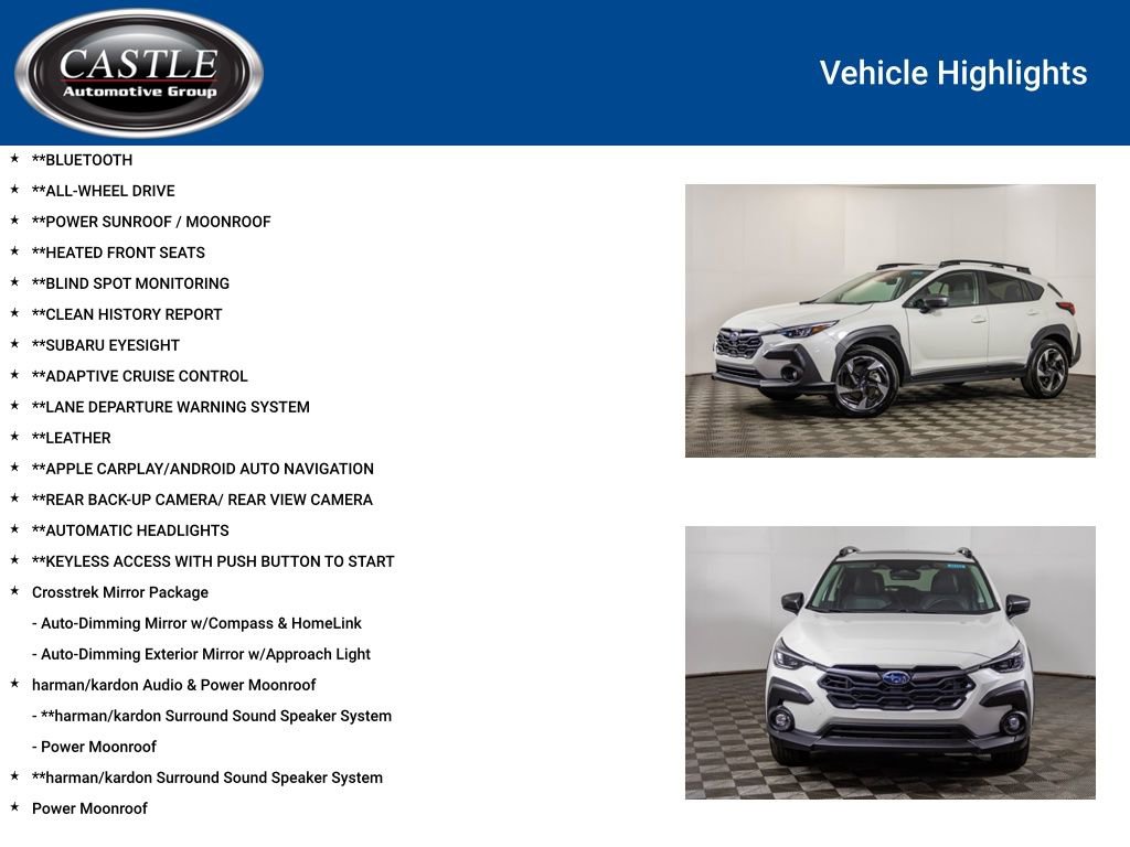 Used 2025 Subaru Crosstrek 2.5i Limited w/ Crosstrek Mirror Package image 3