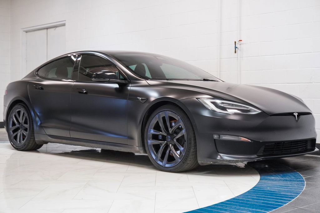 Used 2021 Tesla Model S Plaid AWD/4WD image 4