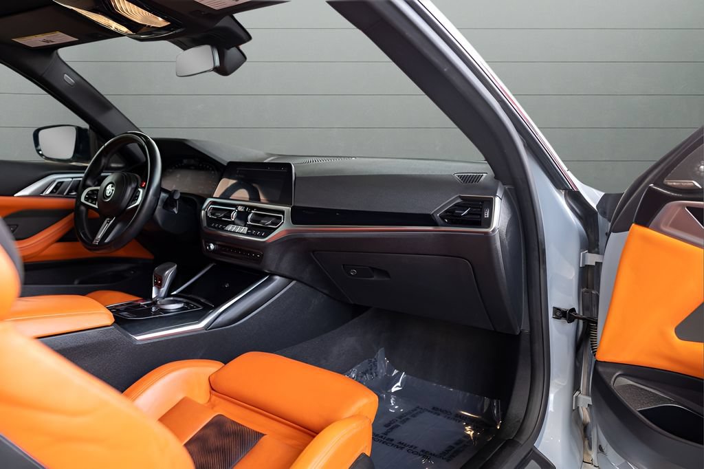 Used 2022 BMW M4 Competition w/ M Carbon Exterior Package RWD image 52