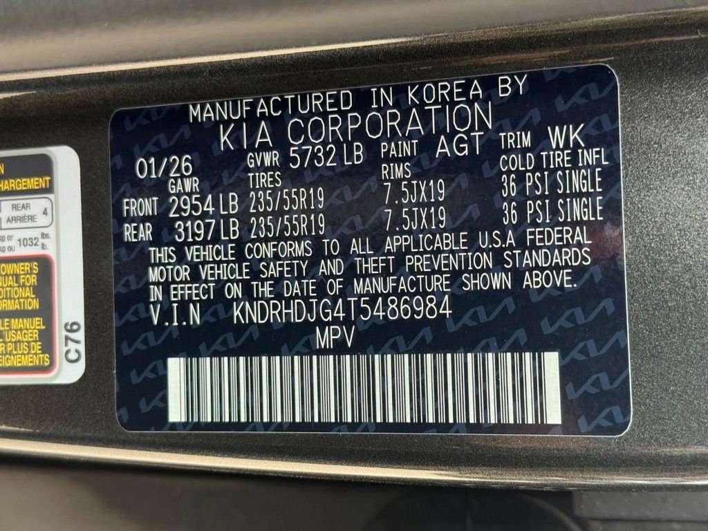 New 2026 Kia Sorento EX image 29