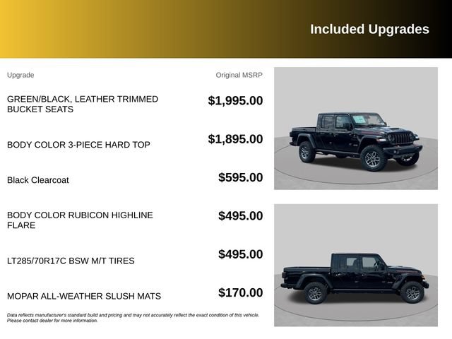 New 2026 Jeep Gladiator Mojave AWD/4WD image 6