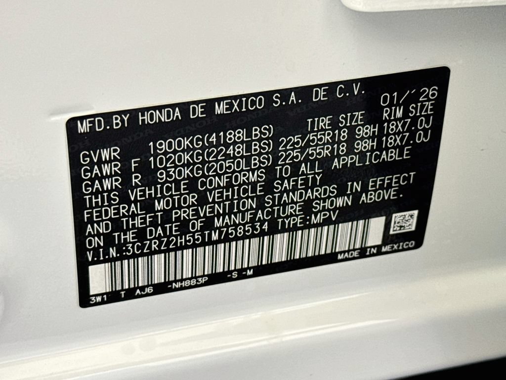 Used 2026 Honda HR-V Sport image 30