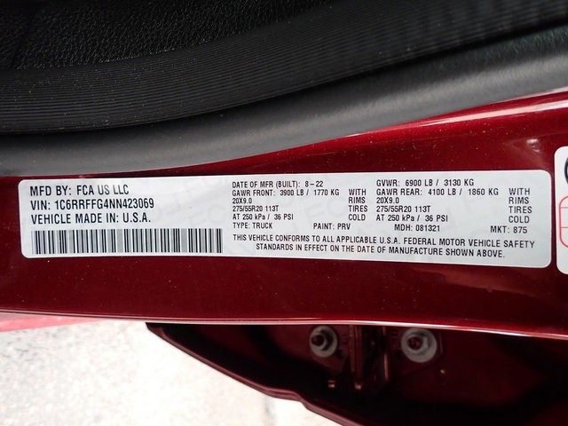 Certified 2022 RAM 1500 Big Horn image 19