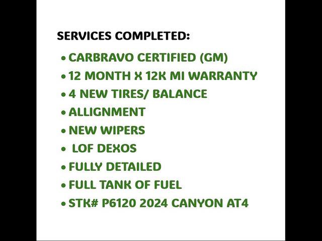 Certified 2024 GMC Canyon AT4 w/ Canyon Safety Plus Package AWD/4WD image 40