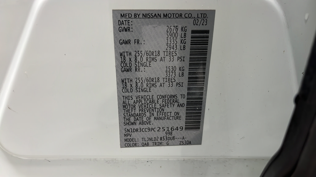 Used 2023 Nissan Pathfinder SL AWD/4WD image 27