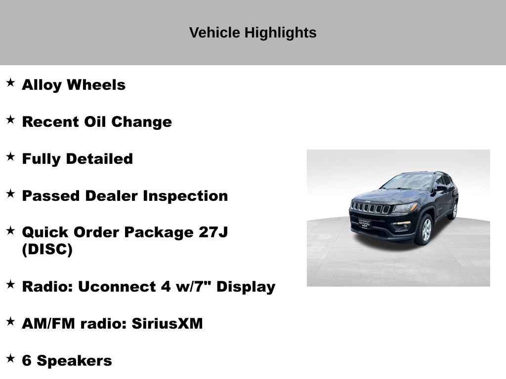 Used 2019 Jeep Compass Latitude AWD/4WD image 9