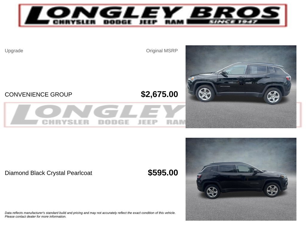 Used 2023 Jeep Compass Latitude w/ Convenience Group AWD/4WD image 2