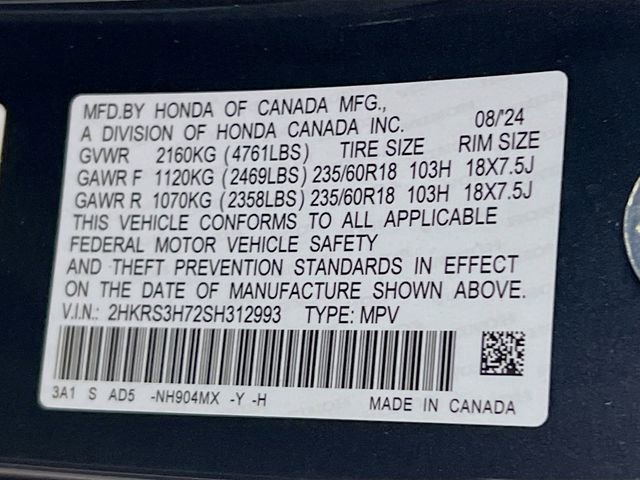 Certified 2025 Honda CR-V EX-L image 32