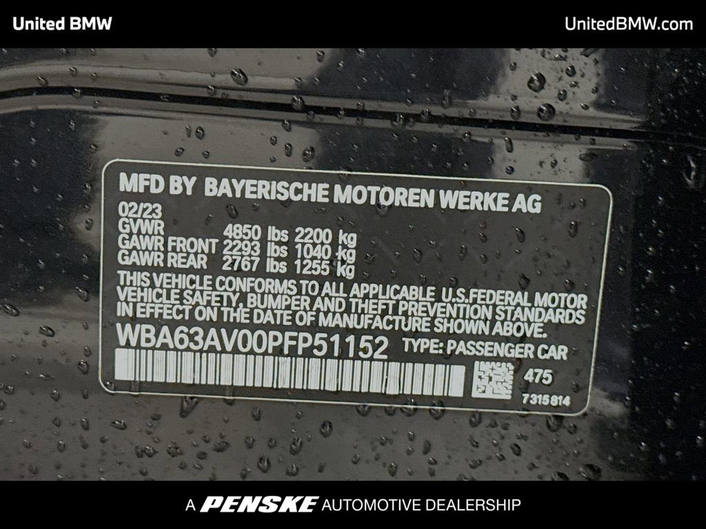 Certified 2023 BMW 430i Gran Coupe w/ M Sport Package image 15