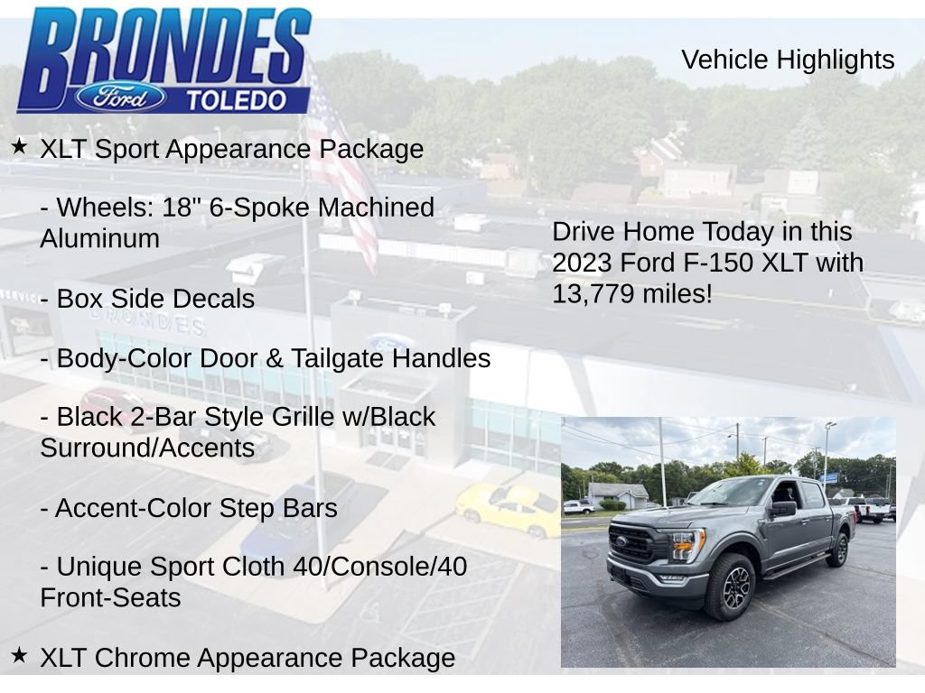 Used 2023 Ford F150 XLT w/ Equipment Group 302A High AWD/4WD image 22