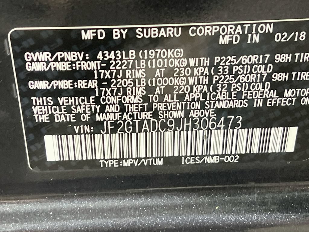 Used 2018 Subaru Crosstrek 2.0i Premium AWD/4WD image 29