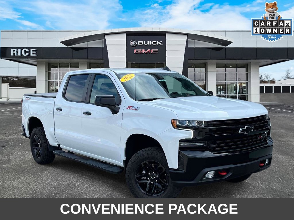 Certified 2022 Chevrolet Silverado 1500 LT Trail Boss w/ LPO, Dark Essentials Package AWD/4WD image 1