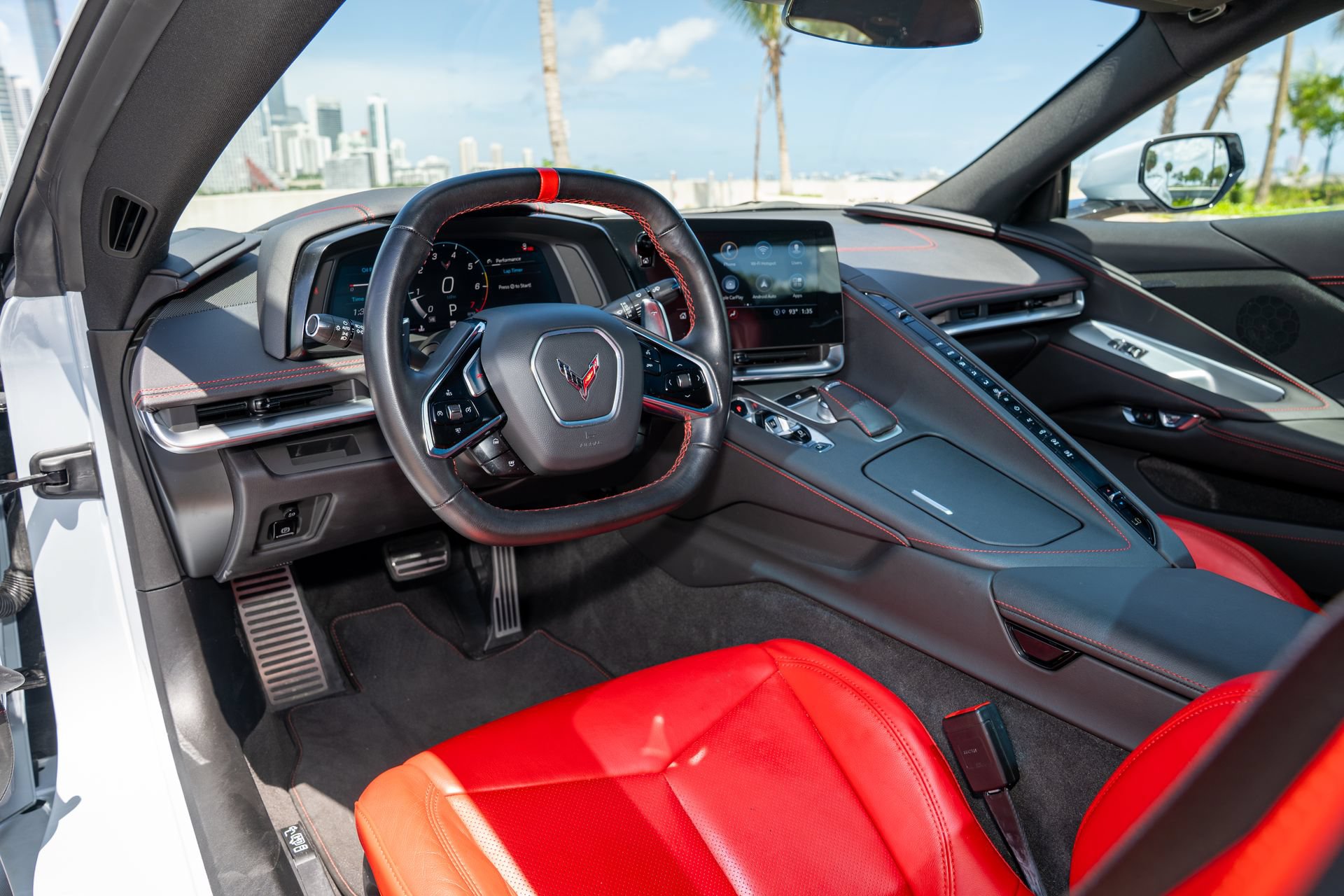 Used 2022 Chevrolet Corvette Stingray Coupe w/ Engine Appearance Package RWD image 25