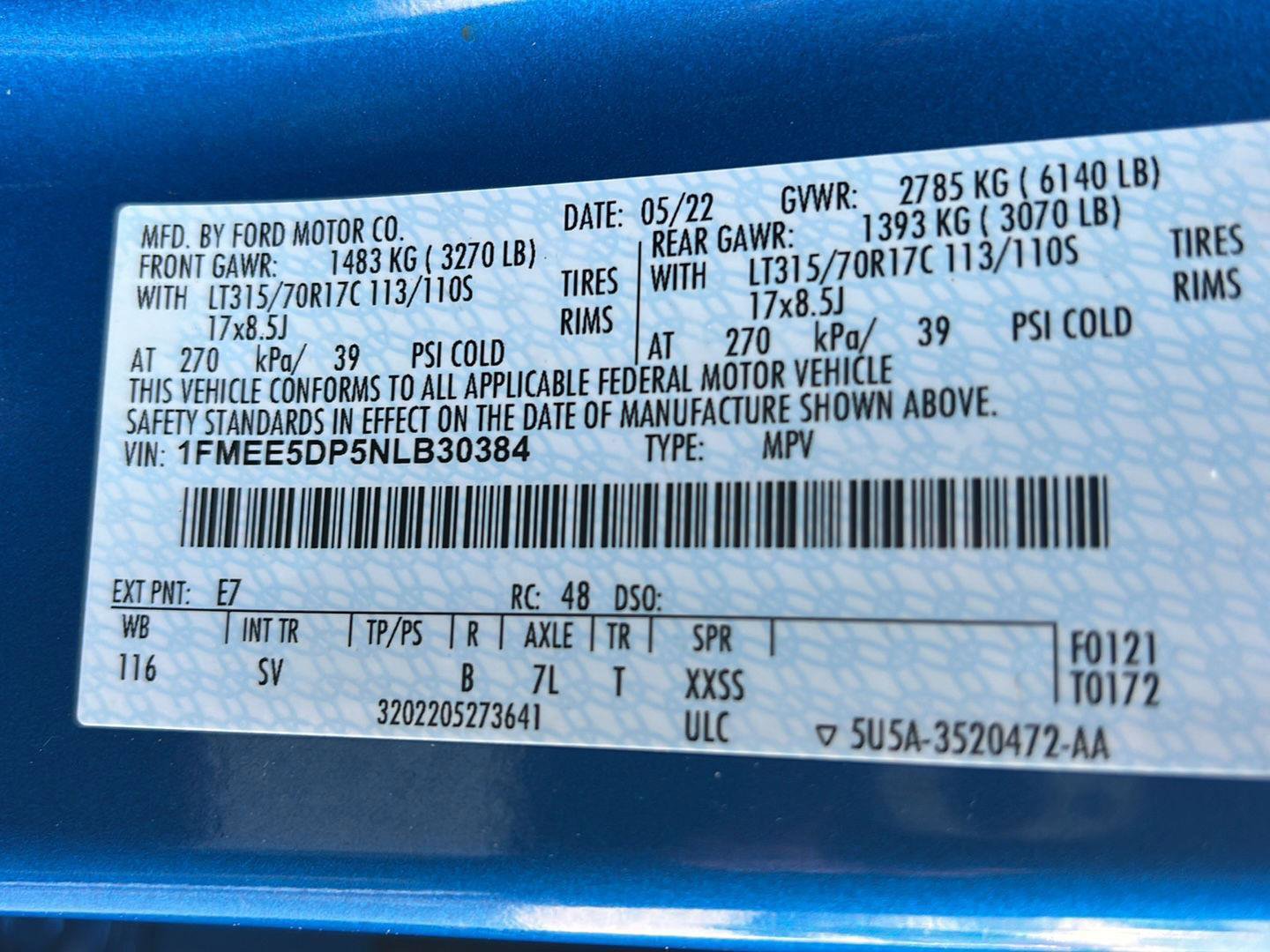 Used 2022 Ford Bronco Black Diamond w/ Sasquatch Package image 43