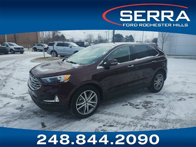 Used 2023 Ford Edge Titanium w/ Class II Trailer Tow Package image 1