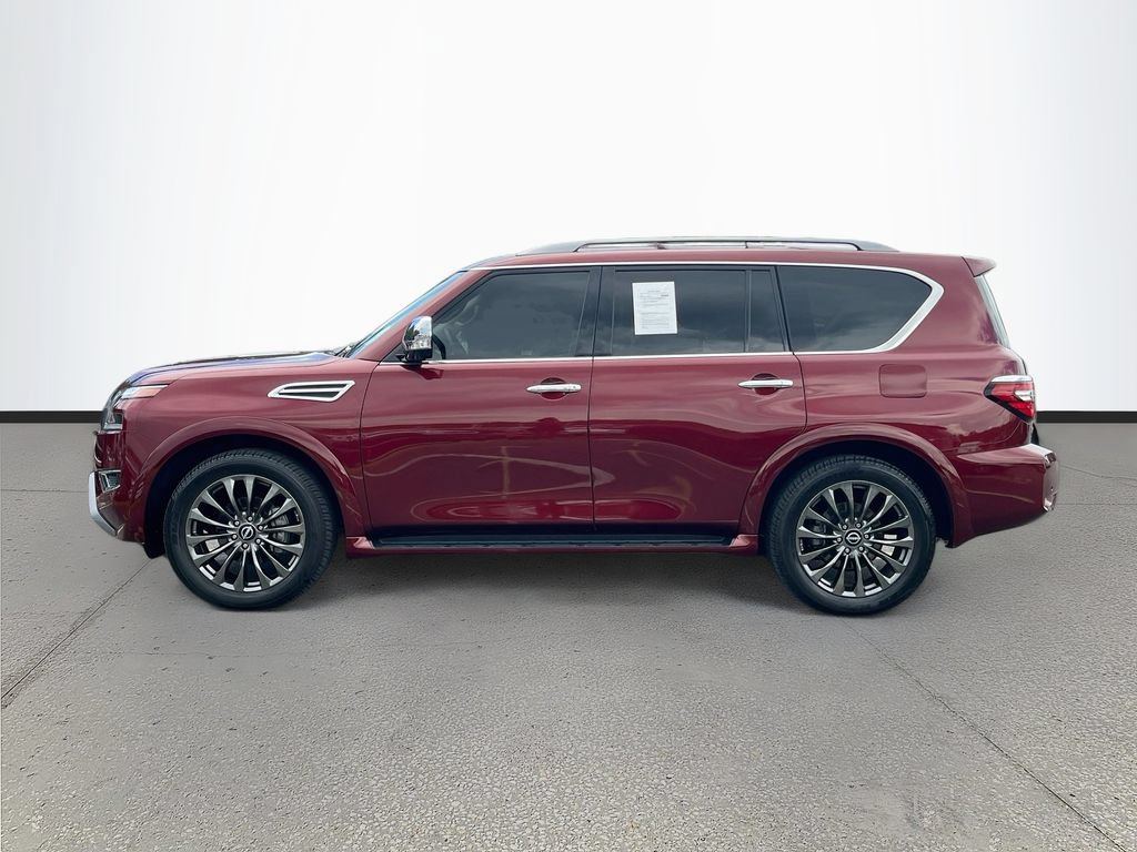 Used 2023 Nissan Armada Platinum w/ Captain's Chairs Package AWD/4WD image 4