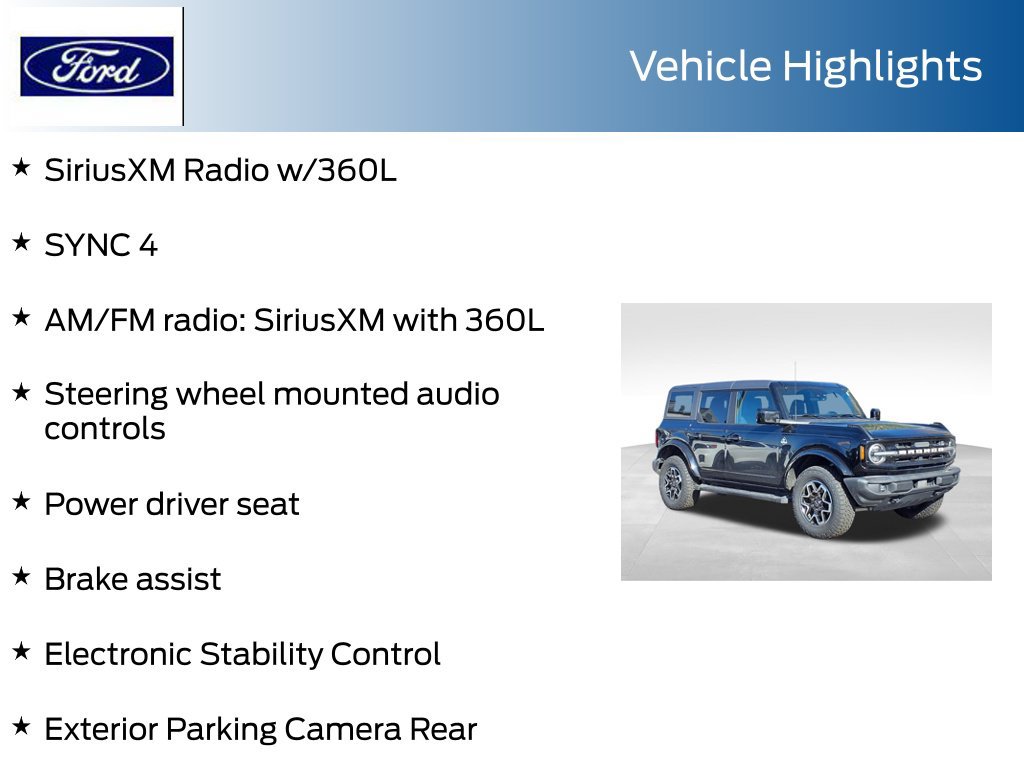 Certified 2024 Ford Bronco Outer Banks AWD/4WD image 18