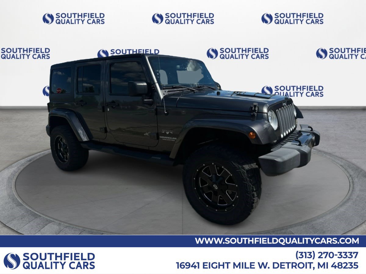 Used 2017 Jeep Wrangler Unlimited Sahara AWD/4WD image 1