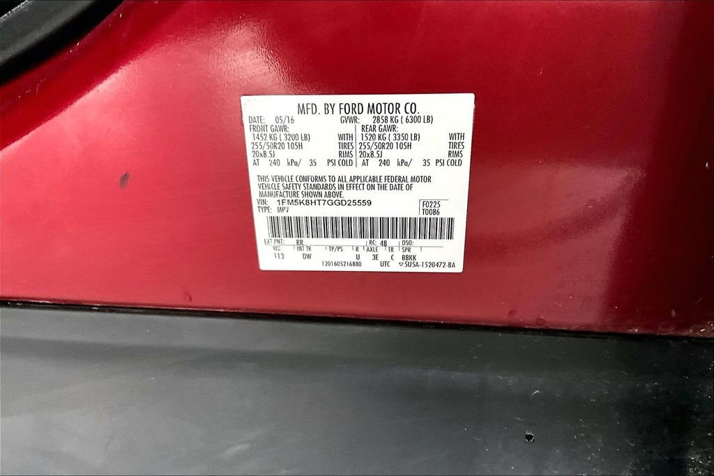 Used 2016 Ford Explorer Platinum image 19