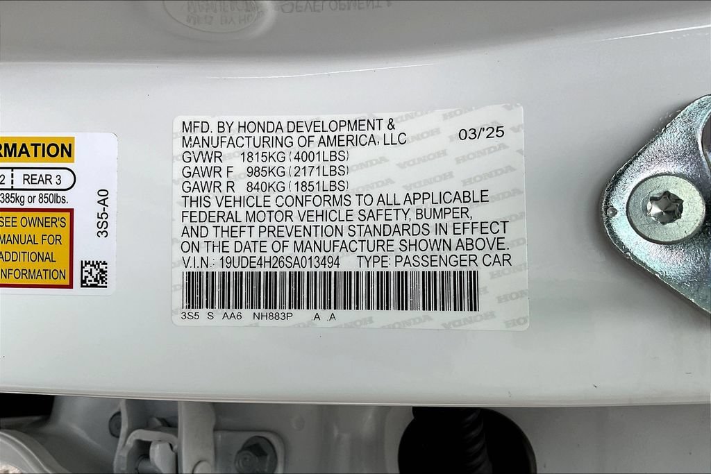 New 2025 Acura Integra FWD image 23