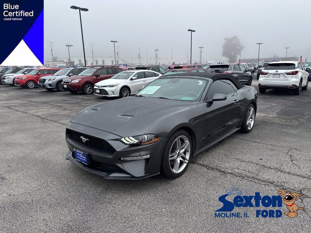Certified 2019 Ford Mustang Convertible RWD image 1