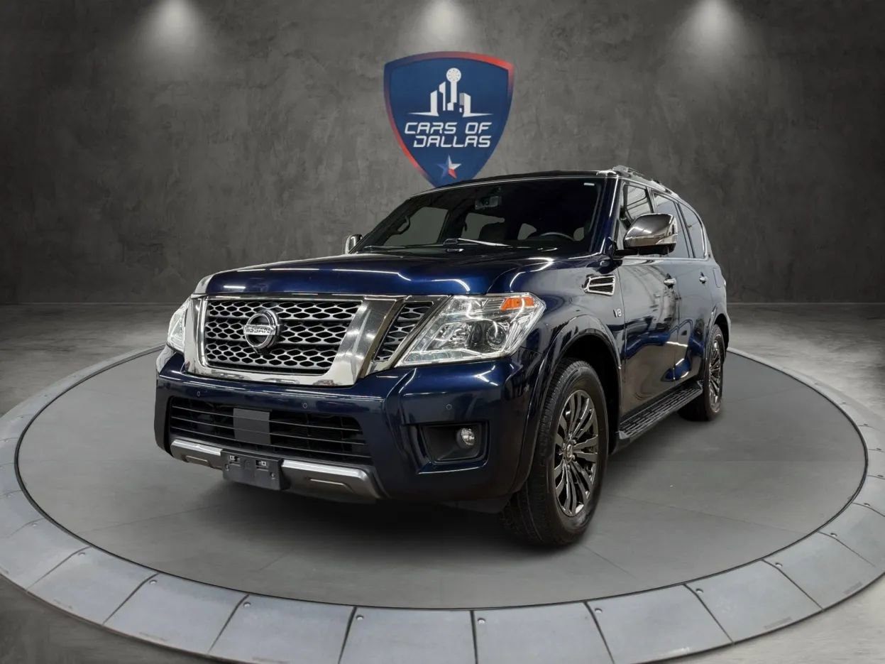 Used 2019 Nissan Armada Platinum w/ Captain's Chairs Package image 1