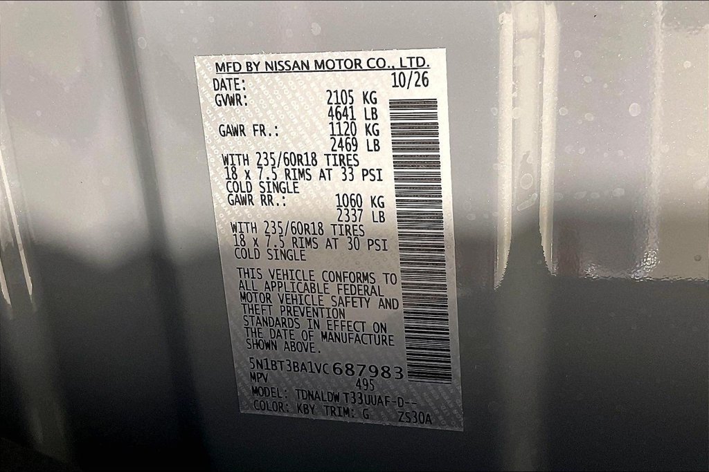 New 2027 Nissan Rogue SV w/ Cold Weather Package FWD image 38
