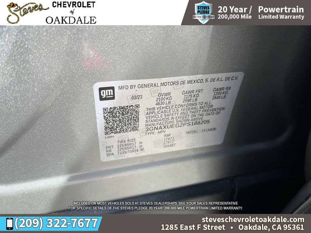 Certified 2023 Chevrolet Equinox LT AWD/4WD image 36