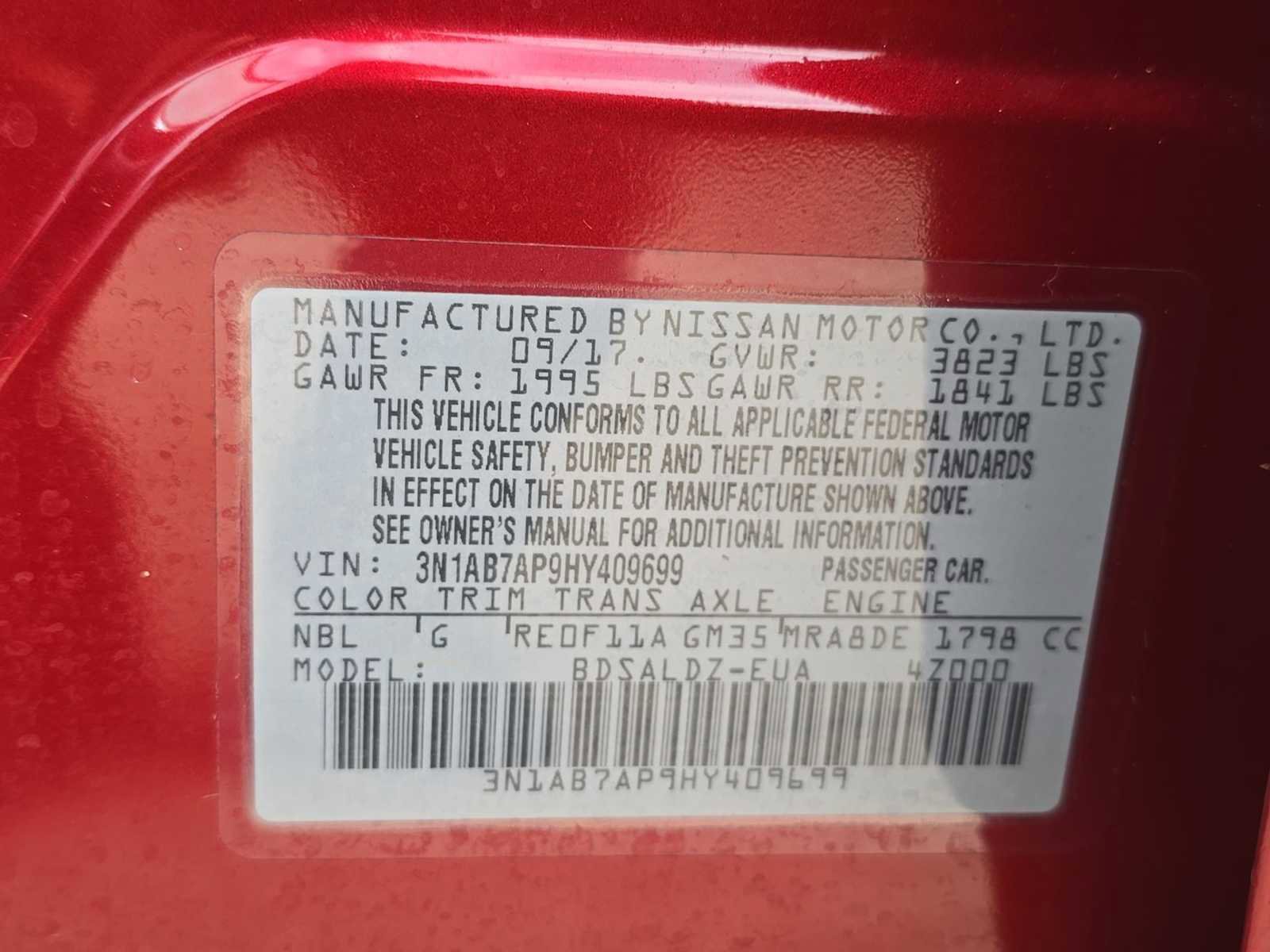 Used 2017 Nissan Sentra SV image 25