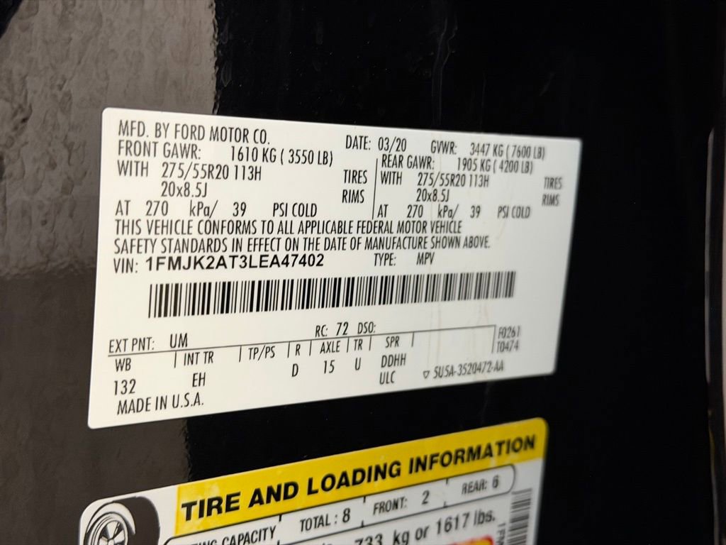 Used 2020 Ford Expedition Max Limited image 36