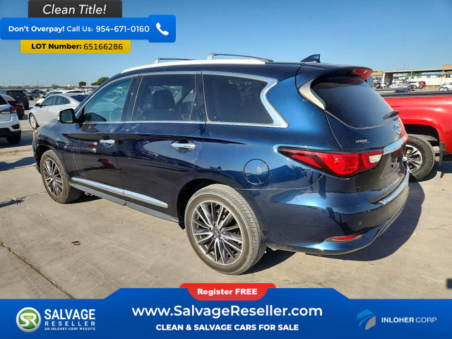Used 2017 INFINITI QX60 Luxe w/ Deluxe Technology Package AWD/4WD image 3