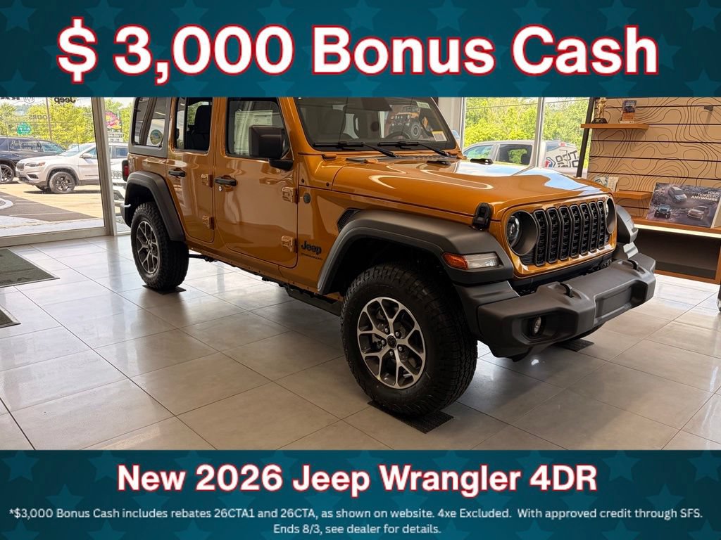 New 2026 Jeep Wrangler Unlimited Sport AWD/4WD image 2