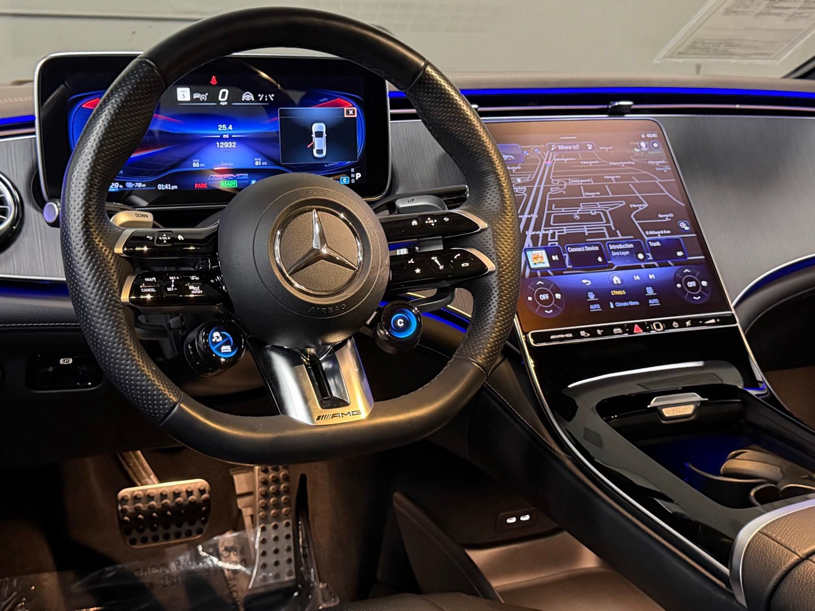 Used 2023 Mercedes-Benz EQE AMG 4MATIC Sedan w/ Pinnacle Trim Package image 37