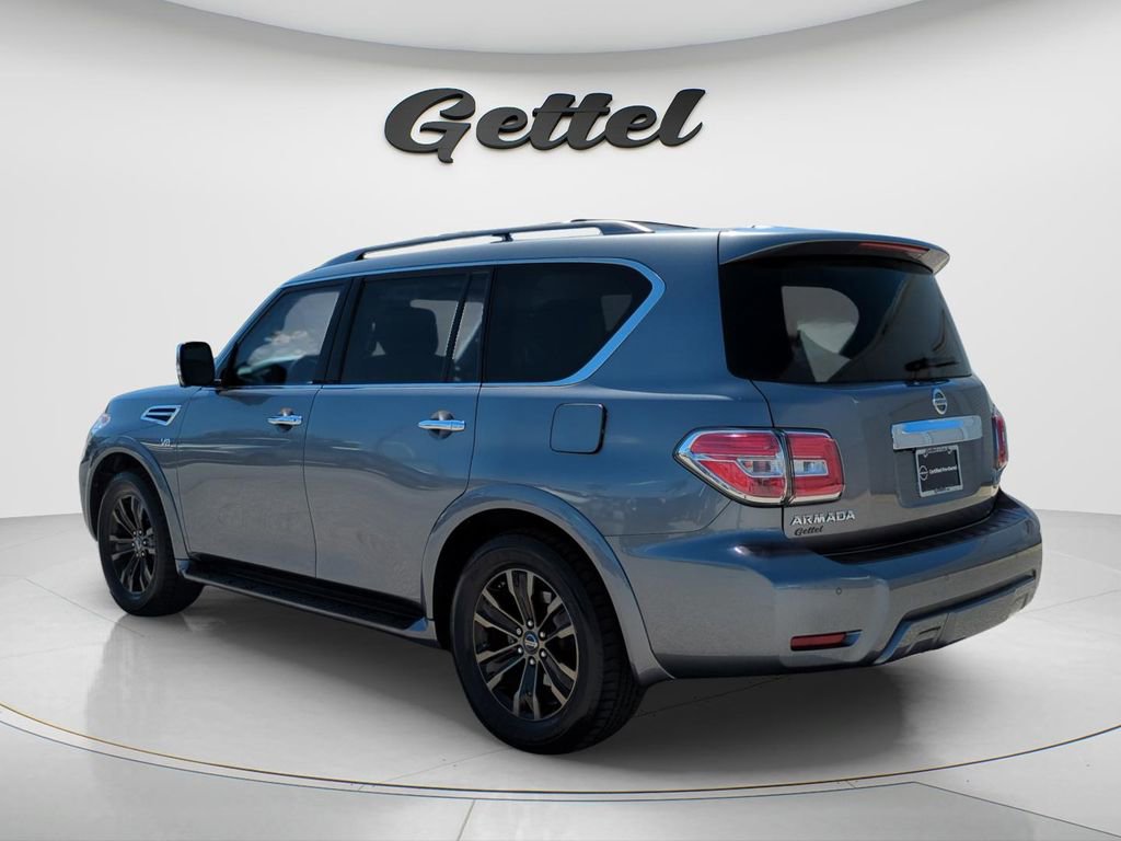 Certified 2019 Nissan Armada Platinum w/ Captain's Chairs Package image 14