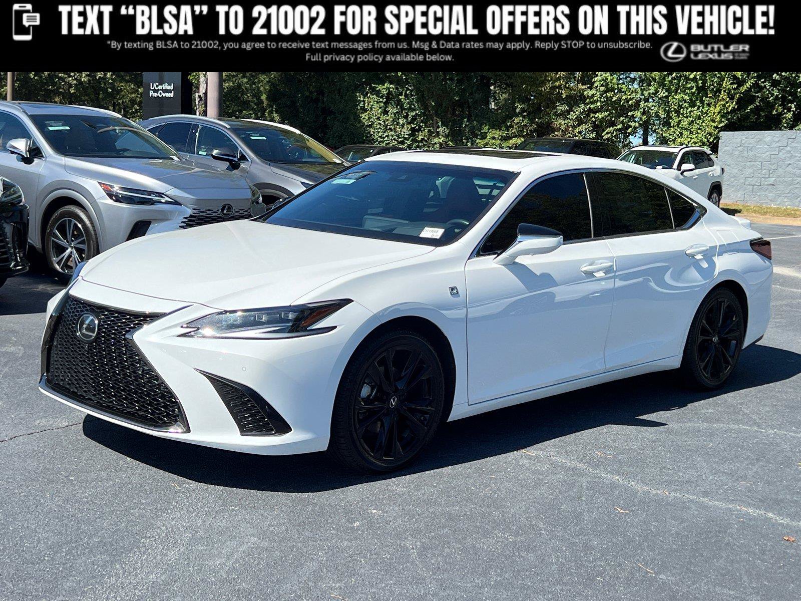 Certified 2023 Lexus ES 350 F Sport w/ Accessory Package (Z1)