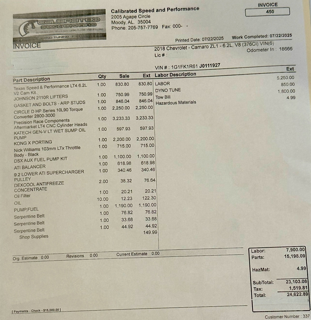 Used 2018 Chevrolet Camaro ZL1 image 6