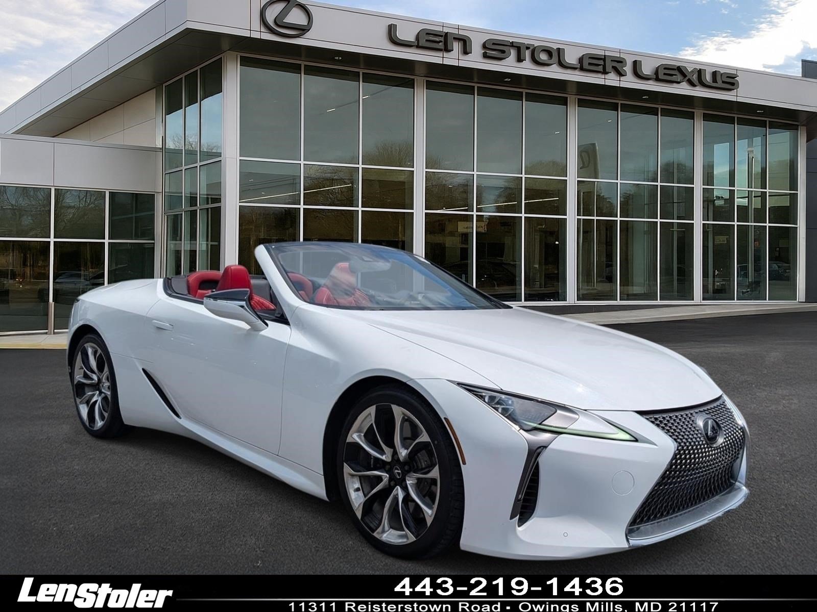 Certified 2021 Lexus LC 500 Convertible w/ Touring Package RWD image 1