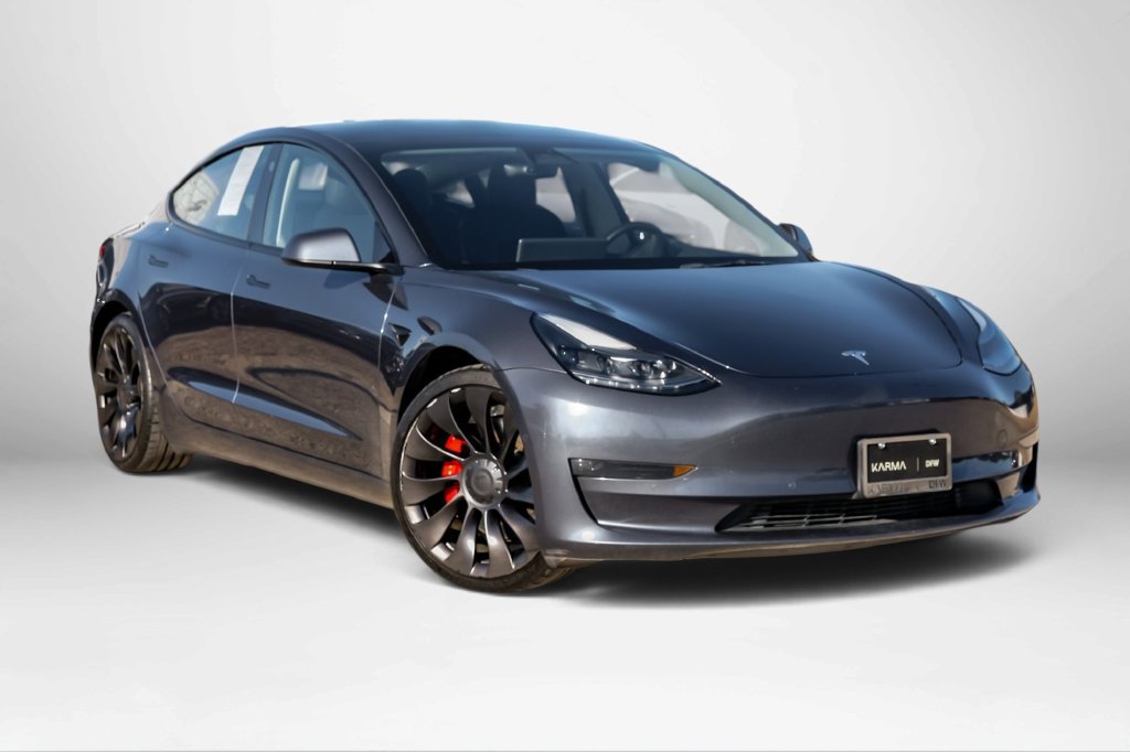 Used 2022 Tesla Model 3 Performance AWD/4WD image 3