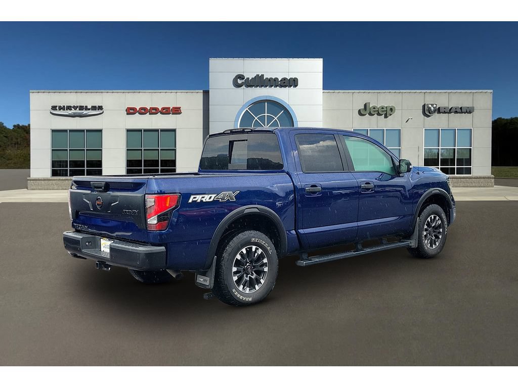 Used 2021 Nissan Titan PRO-4X w/ Pro-4x Convenience Package AWD/4WD image 3