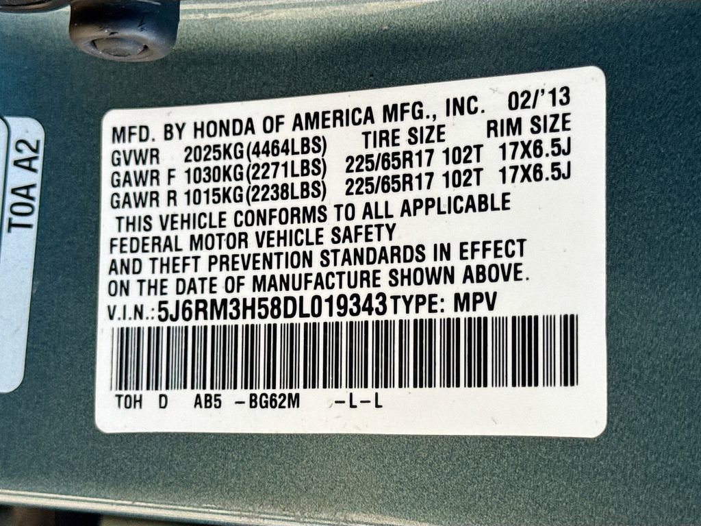 Used 2013 Honda CR-V EX image 38