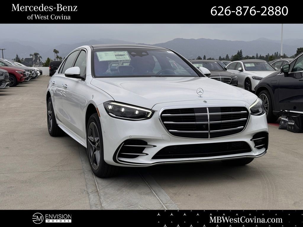 New 2024 Mercedes-Benz S 580 4MATIC Sedan