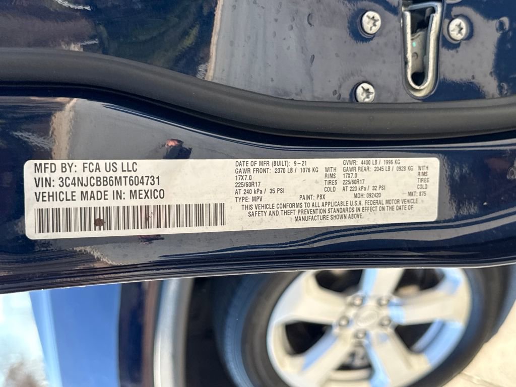 Used 2021 Jeep Compass Latitude w/ Convenience Group image 30