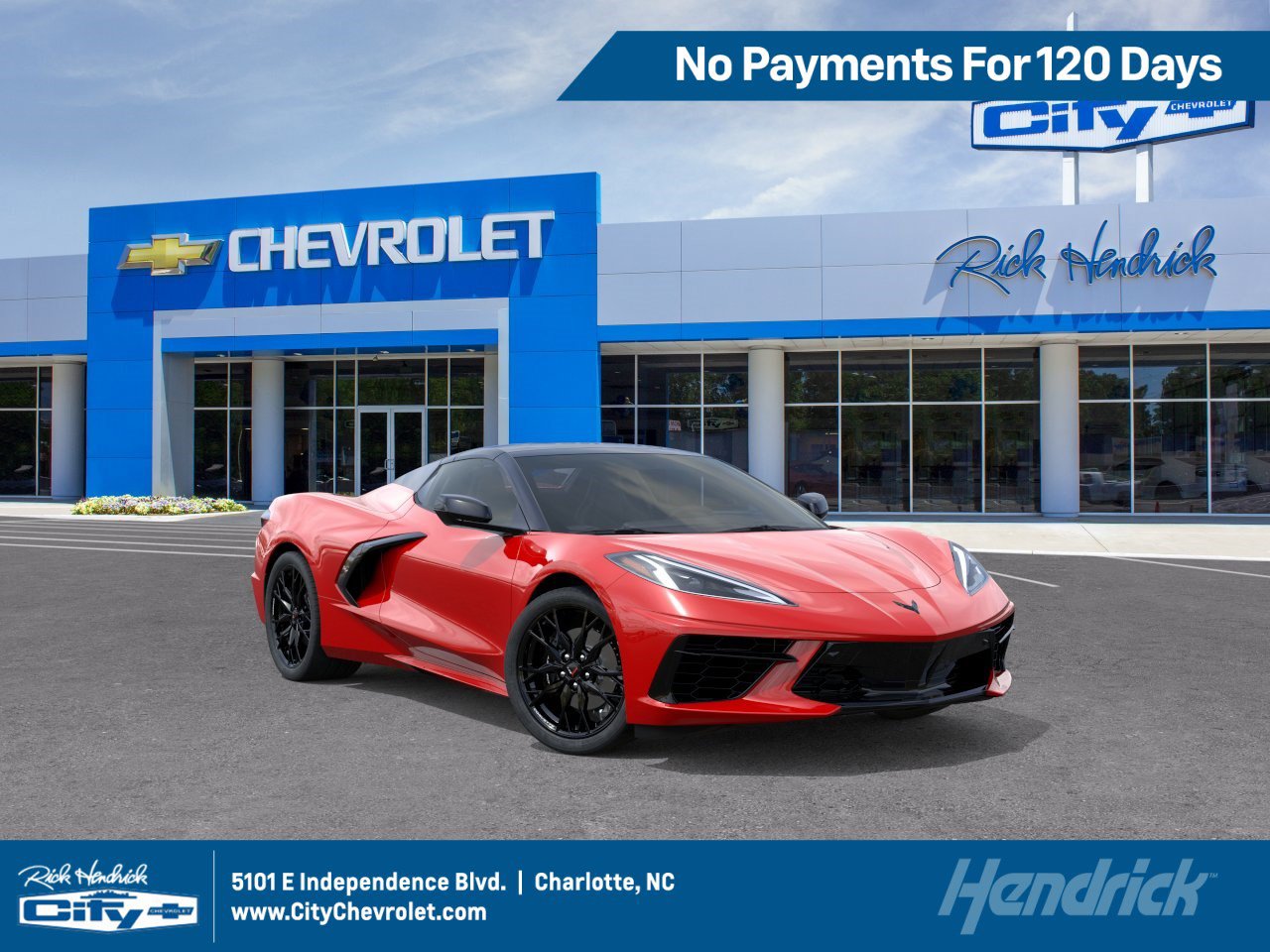 New 2027 Chevrolet Corvette Stingray Convertible w/ Stealth Interior Trim Package RWD image 1