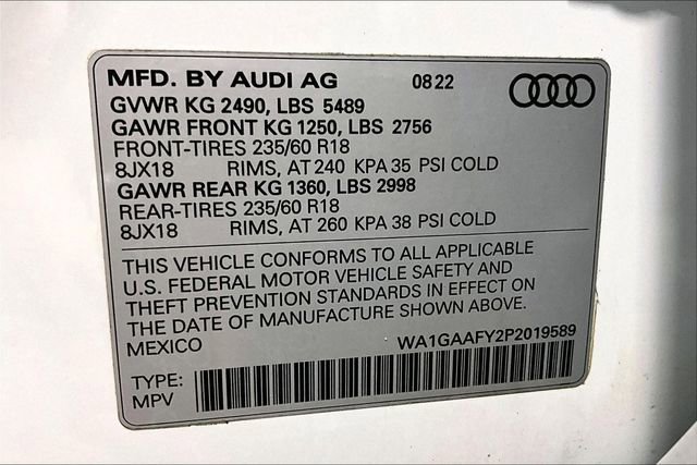 Used 2023 Audi Q5 2.0T Premium w/ Convenience Package AWD/4WD image 34