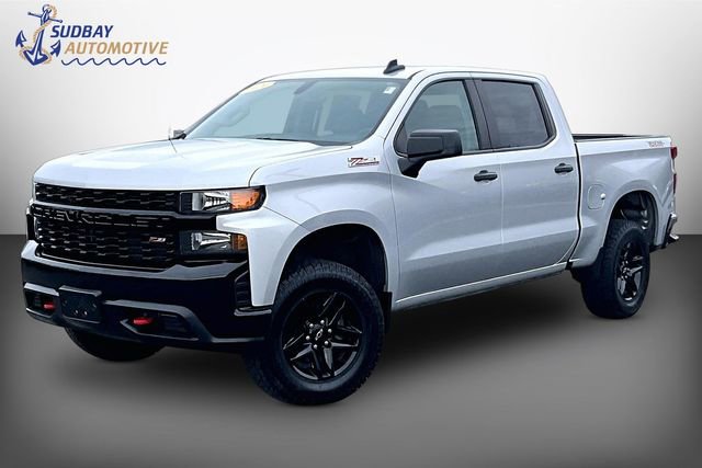 Used 2021 Chevrolet Silverado 1500 Custom Trail Boss w/ LPO, Dark Essentials Package AWD/4WD image 1