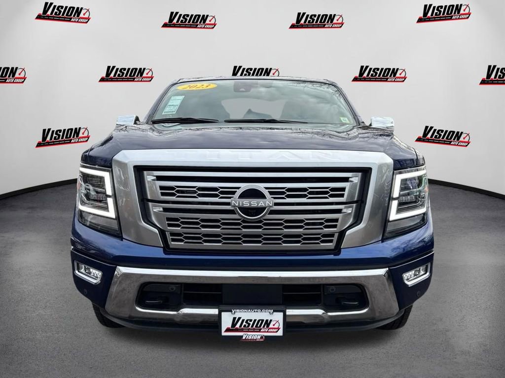Used 2023 Nissan Titan Platinum Reserve w/ Off Road Protection Package video 2